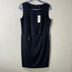 Elegant Black Sleeveless Dress